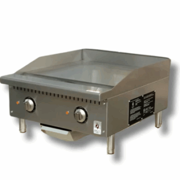 24 Electric Griddle, 2 or 3 Phase, 208 or 240 (V) Hot Zone HZ 24GE T
