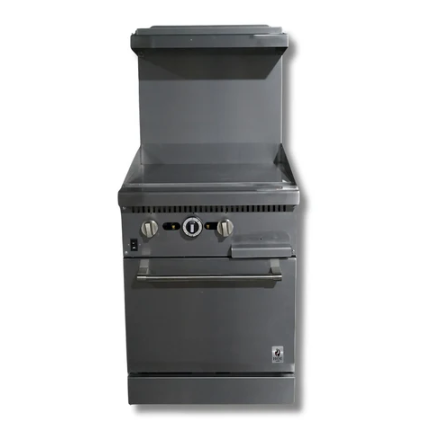 24 Griddle, LP or NG Gas Range With Built in Convection Oven, Hot Zone HZ CR24 24MG For Sale Canada