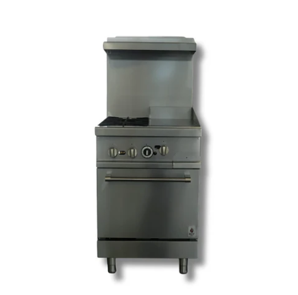 24 x 12 Griddle with 2 Burners LPG or NG, Gas Range, Hot Zone HZ R24 12MG For Sale Canada