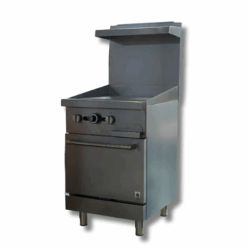 24 x 24 Wide LPG or NG, Gas Range Griddle, Hot Zone HZ R24 24MG