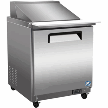 29 1 Door Sandwich & Salad Megatop Prep Table Cooler Cold Zone CZ 29STM 1D