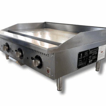 36 Countertop Thermostat Control Gas Griddle NG or LP, Hot Zone HZ G36 TP