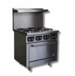 36 Wide Electric Range 6 Hot Plate 208 or 240 Volt, 1 or 3 Phase, Hot Zone HZ ER36