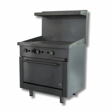 36 x 24 Griddle LPG or NG, Gas Range Hot Zone HZ R36 MG