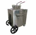 40 lbs. Capacity Gas Portable Outdoor Fryer NG or LP 93,000 BTU Hot Zone HZ OF