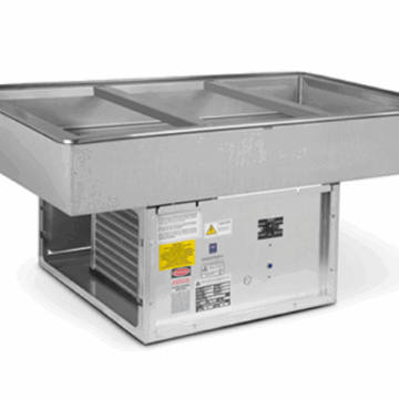 44 3 Pan Refrigerated Cold Pan Standard Depth, Non NSF 7, WCM 3