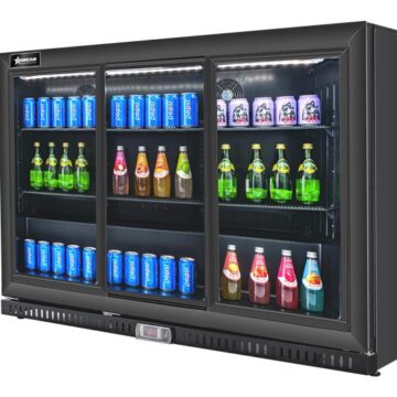 54 Back Bar Beverage Cooler with 3 Sliding Glass Door and 328 L 11.6 cu.ft. capacity 48469