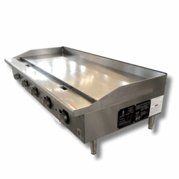 60 Countertop Thermostat Control Gas Griddle NG or LP, Hot Zone HZ G60 TP