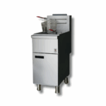 90,000 BTU NG or LP 40 lbs. Capacity Gas Deep Fryer, Hot Zone HZ F3