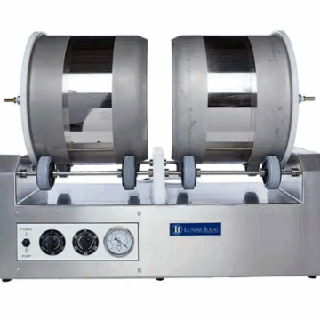 Double Chamber 25lbs Meat and Seafood Vacuum Churn Marinate LU 2X25S