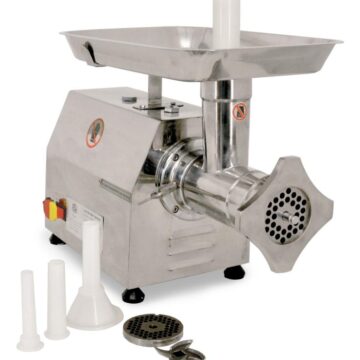 #22 Stainless Steel Meat Grinder with 1.5 HP Motor 23626