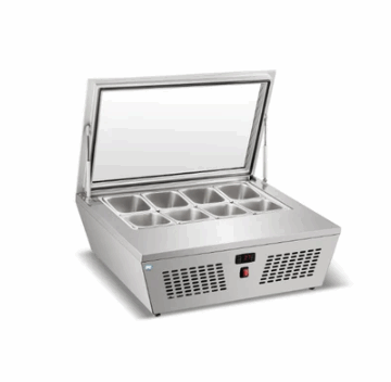 32 Countertop Gelato Display Case Cold Zone With 67 L Capacity CZ DW 67
